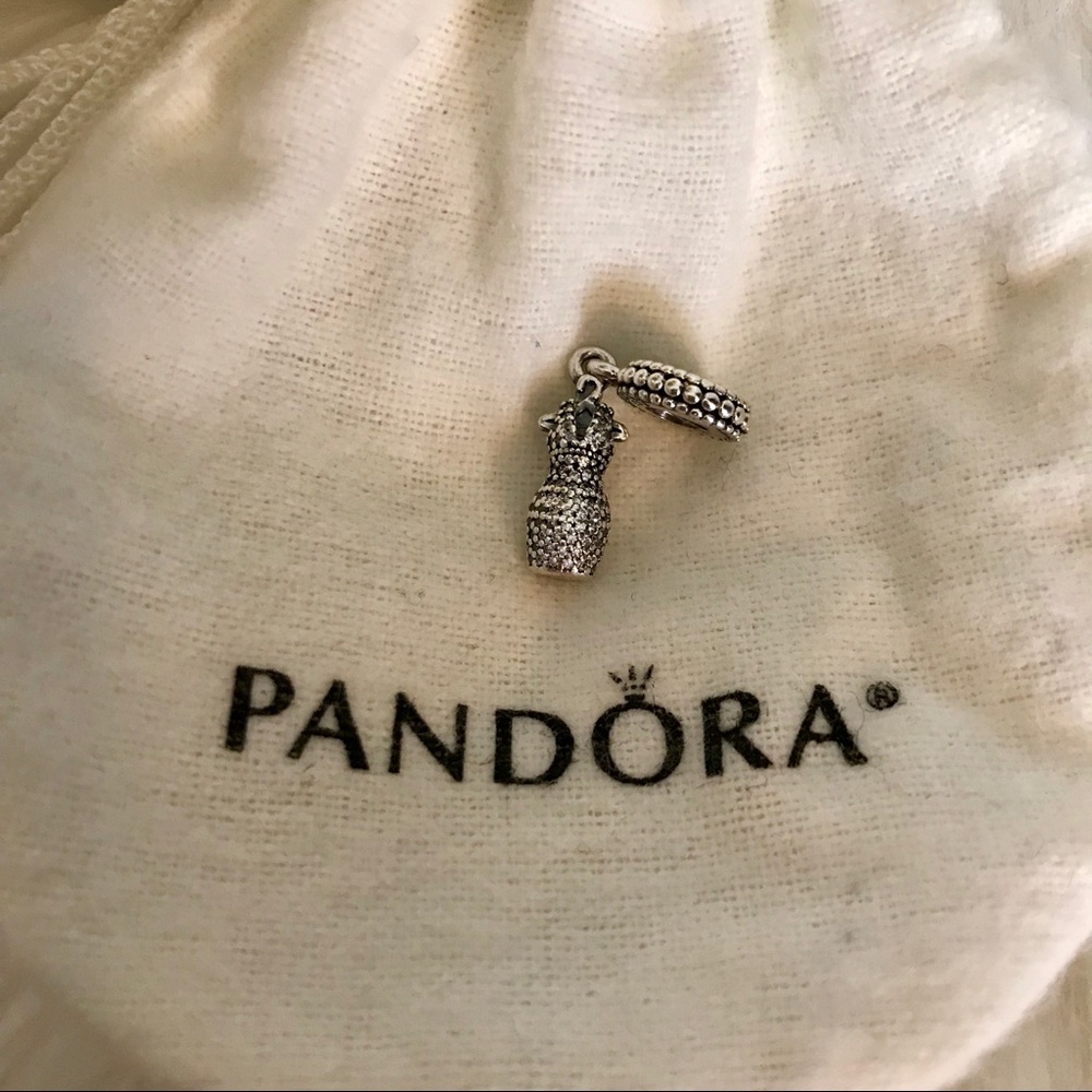 Pandora dazzling dress dangle charm - Picture 2 of 4